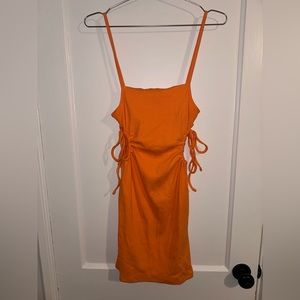 Zara bodycon mini dress with cutouts size S with tag